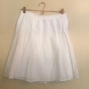 J. Jill a line skirt. Size 8. White.